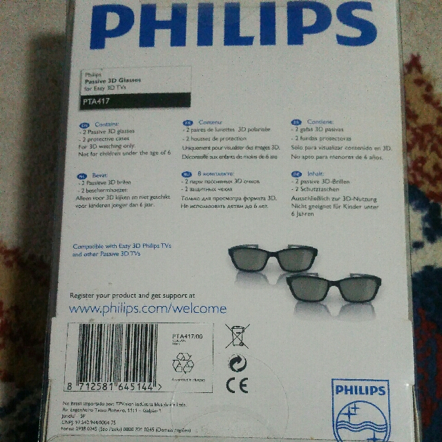 Philips 3d Glasses Home Appliances Tvs Entertainment Systems On Carousell