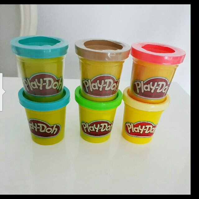 regular size play doh