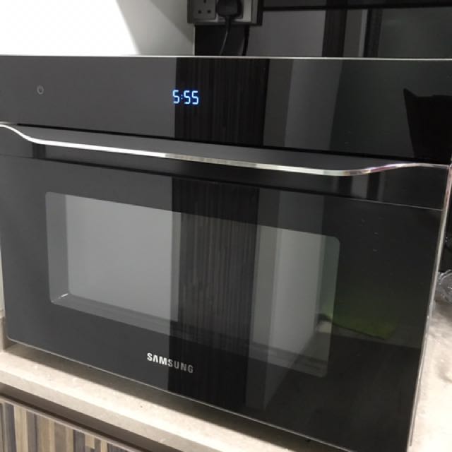 🍒Rarely used SAMSUNG MC35J8088LT/SP MICROWAVE OVEN (35L), TV \u0026 Home  Appliances, Kitchen Appliances, Ovens \u0026 Toasters on Carousell