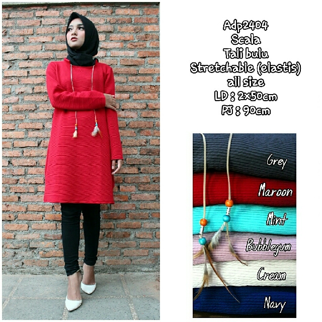  Baju  Formal  Wanita  Hijab  Style Fashion Muslimah