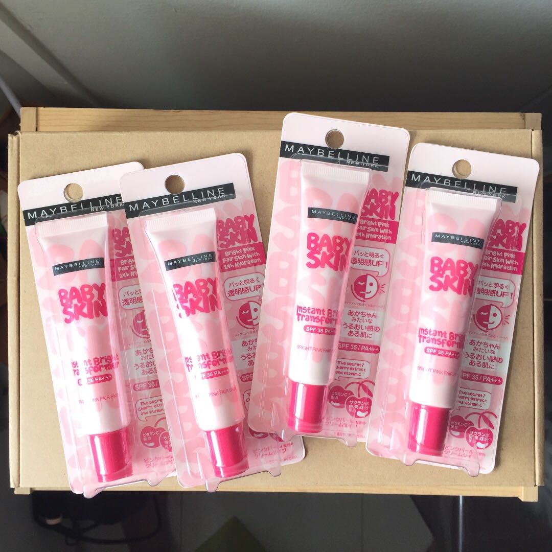 review maybelline baby skin pink transformer
