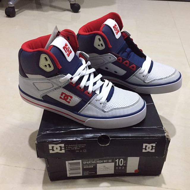 Sepatu Dc Spartan High Wc Se Fesyen Pria Sepatu Di Carousell