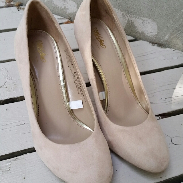 nude shoes size 8