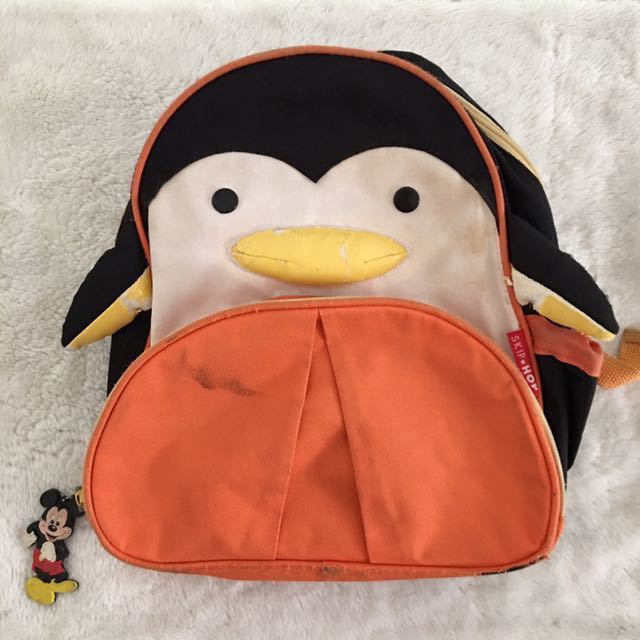 Skip Hop Zoo Pack Little Kid Penguin Backpack Babies Kids Infant Playtime on Carousell