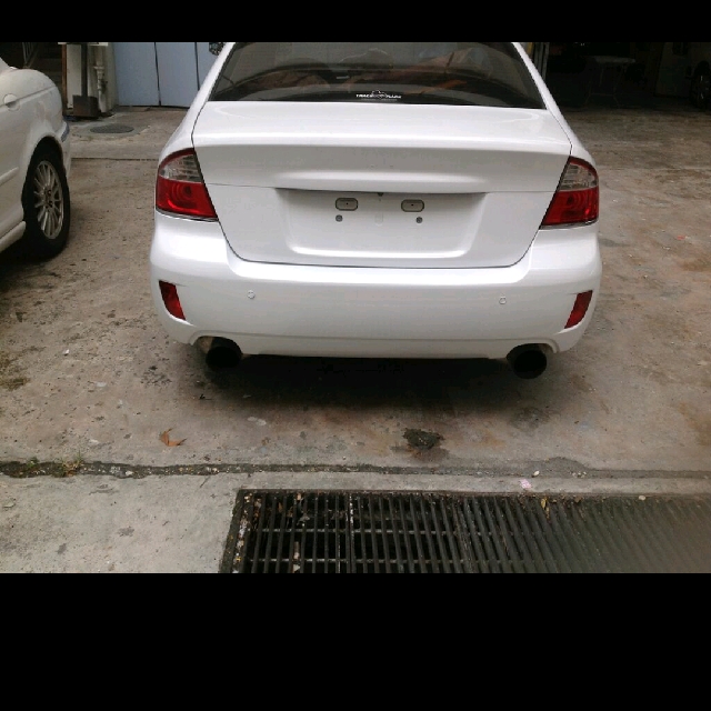 subaru legacy rear bumper