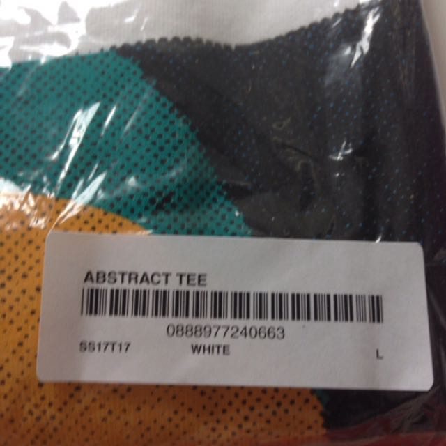 Supreme Abstract Tee Size L Men S Fashion Clothes On Carousell