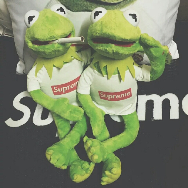 supreme kermit plush