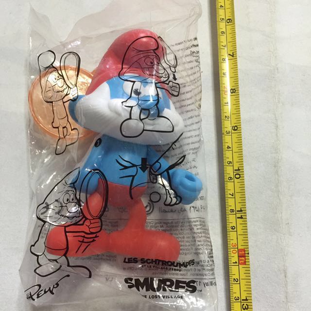 smurfs the lost village burger king toys