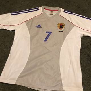 nakata japan中田英寿日本队作客球衣