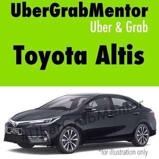 Good Deal Toyota Altis for uber grab
