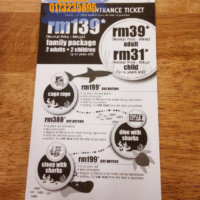 Aquaria Entrance Ticket Matta Promo Tickets Vouchers Attractions Tickets On Carousell