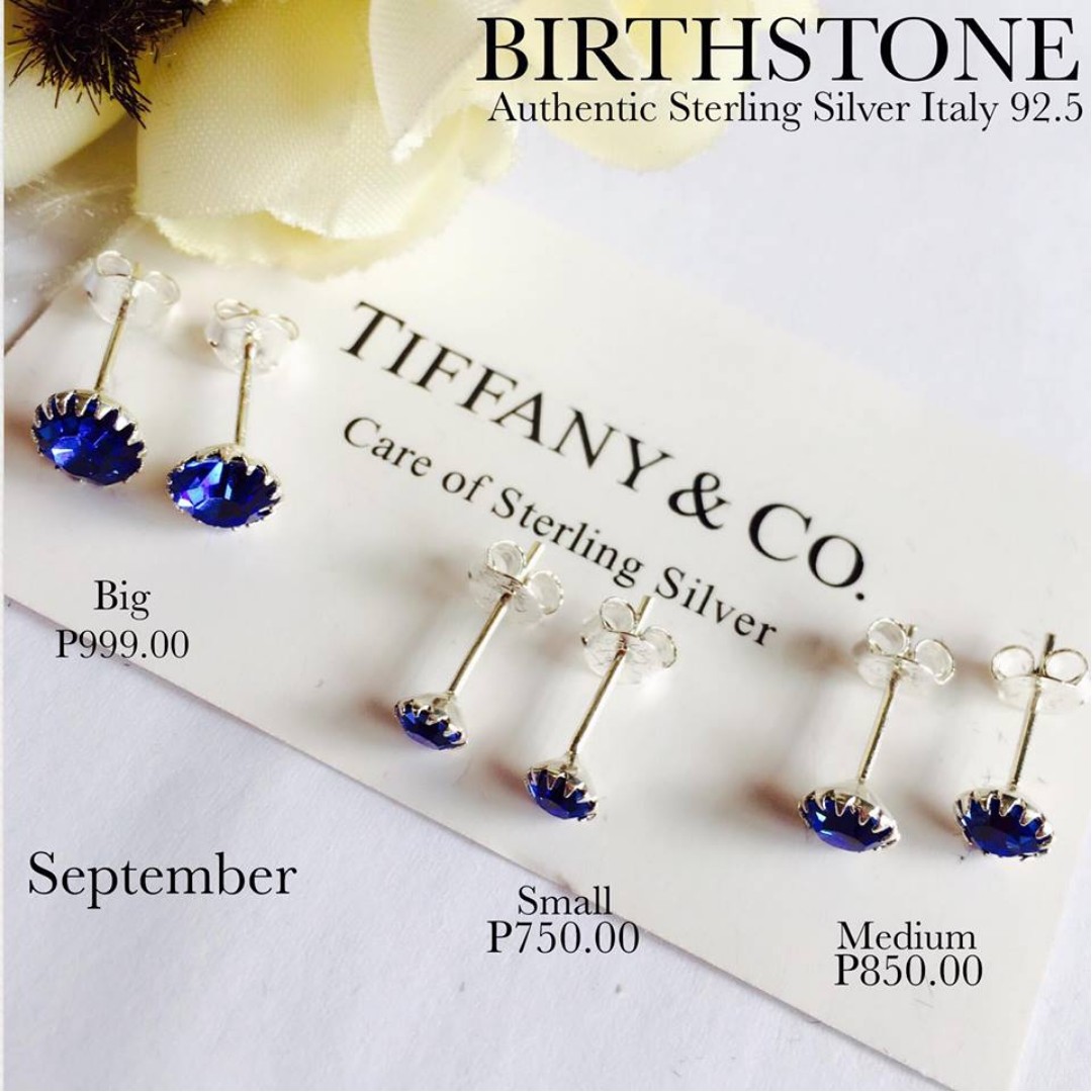 tiffany birthstone earrings