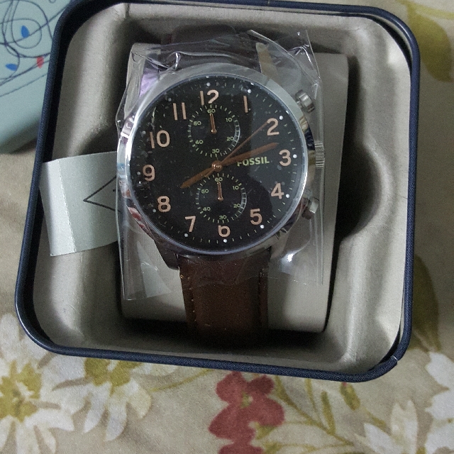 BN Authentic Fossil Watch For Men FS4873