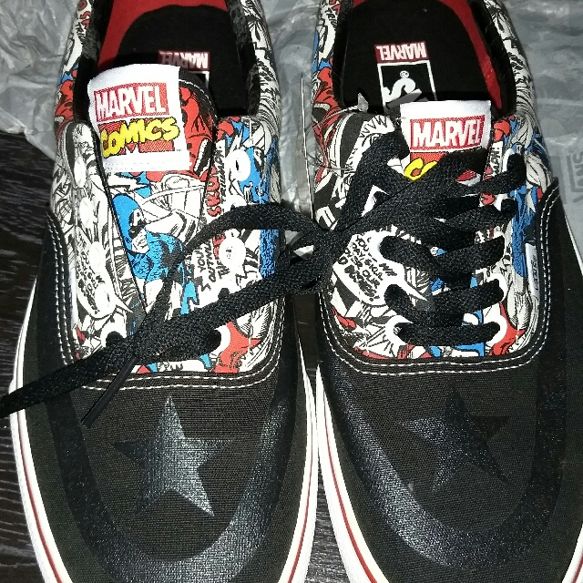 Marvel comics vans clearance shoes