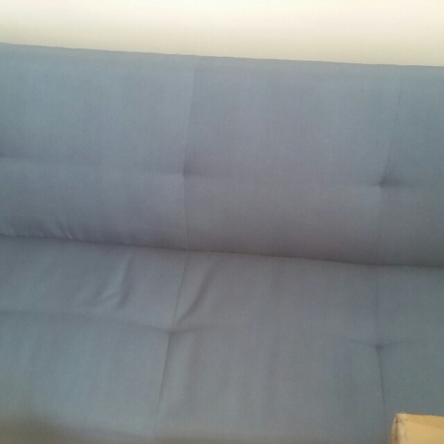 Brand New With Tag Denim Fabric Sofa Bed