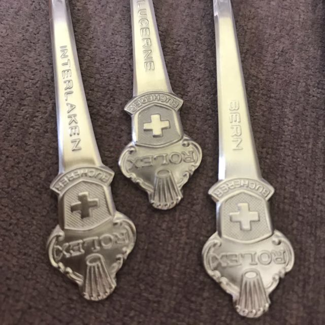 Bucherer 1888 Collectable spoon Furniture Home Living Kitchenware Tableware Dinnerware Cutlery on Carousell