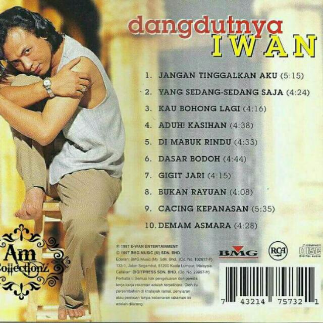 Cd Iwan Dangdutnya 1997 Music Media Cd S Dvd S Other Media On Carousell