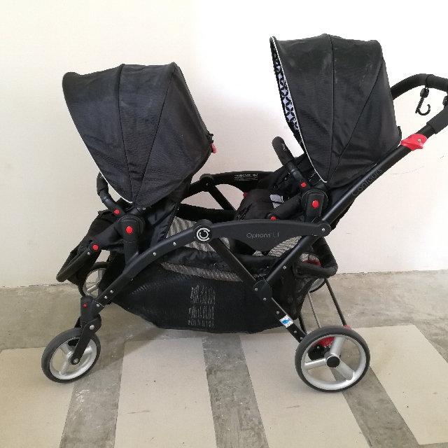 Contours options lt tandem stroller recall top