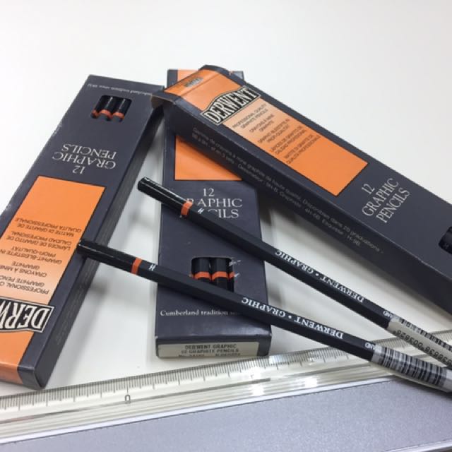 Derwent Graphite Pencils Books Stationery Stationery On Carousell
