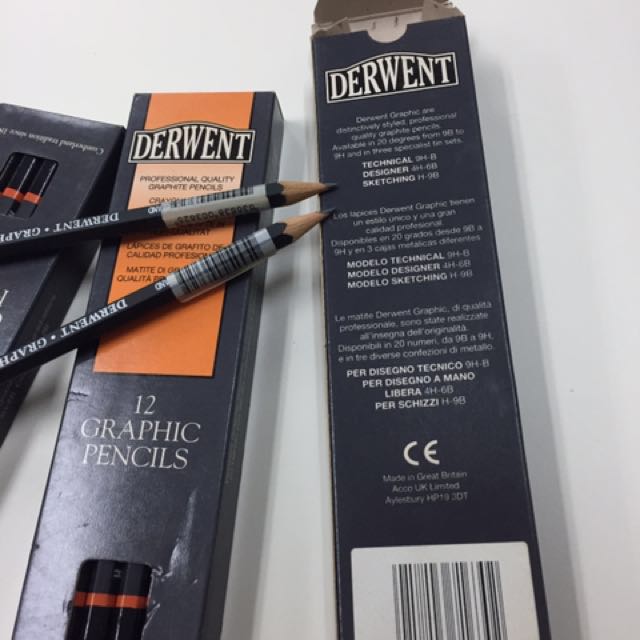 Derwent Graphite Pencils Books Stationery Stationery On Carousell