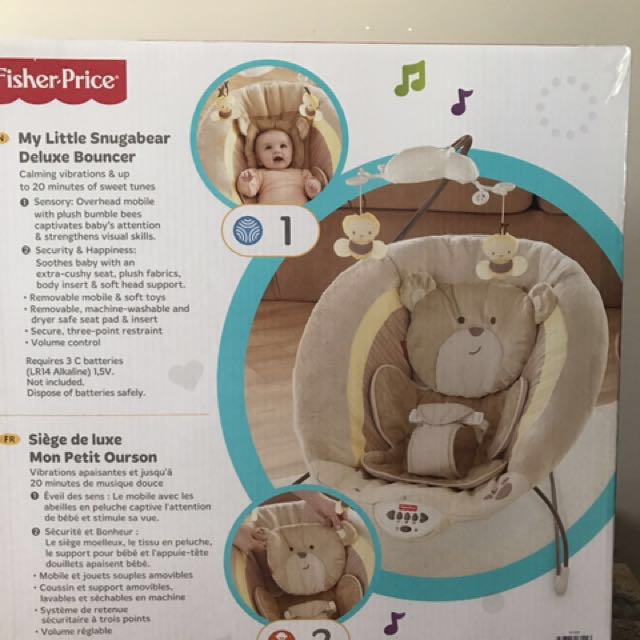 fisher price snugabear bouncer