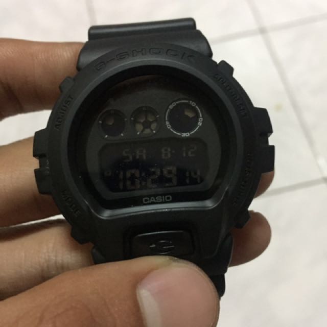 Gshock DW6900BB1 Men s Fashion Watches Accessories Watches on Carousell