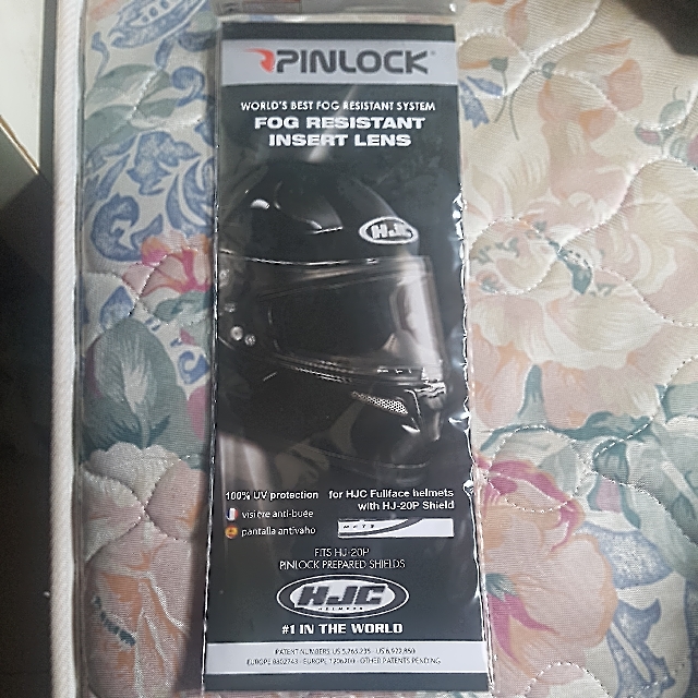 HJC Anti Fog Lens (HJ20P Visor), Motorcycles, Motorcycle Accessories