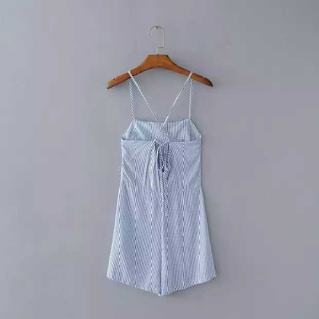 h&m white playsuit
