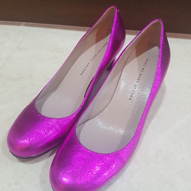 Marc jacobs sales pink shoes