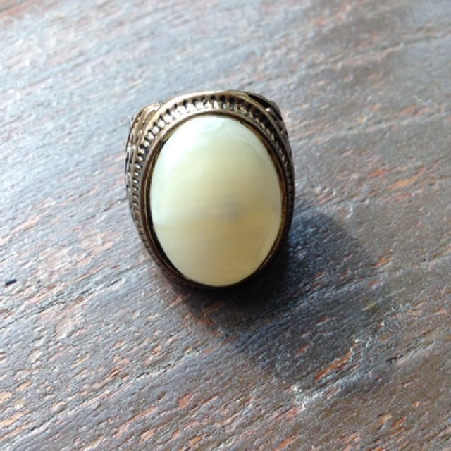 White stone ring sale