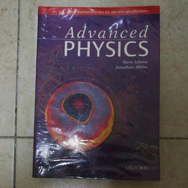 Oxford Advanced Physics Steve Adams & Jonathan Allday, Hobbies & Toys ...