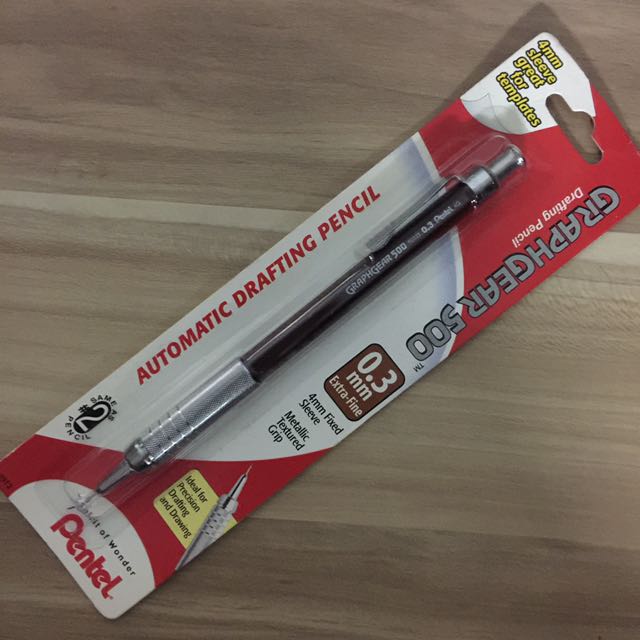 Pentel Graphgear 500 Automatic Drafting Pencil 0 3mm Books
