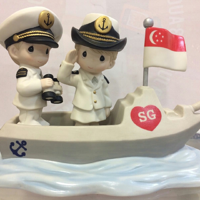 Precious Moments Figurine Design Craft Others On Carousell A royal navy piping party will sound once the land rover stops and the pall bearers take their positions. carousell