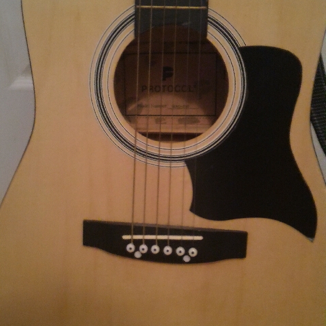 Protocol acoustic discount guitar