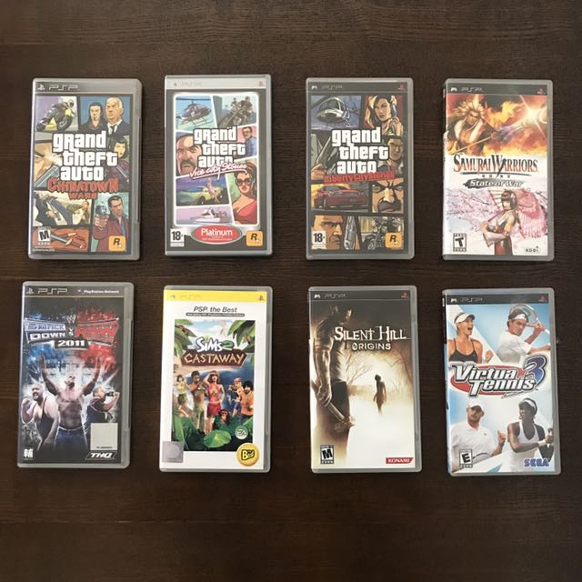 psp umd games
