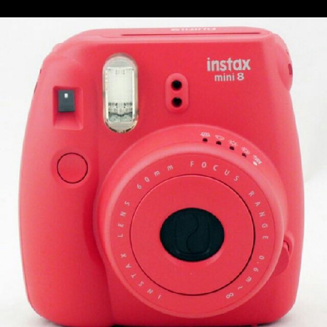 Red Polaroid, Photography, Cameras on Carousell