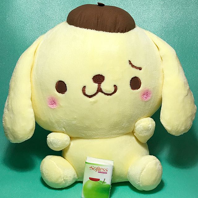 pompompurin strawberry plush