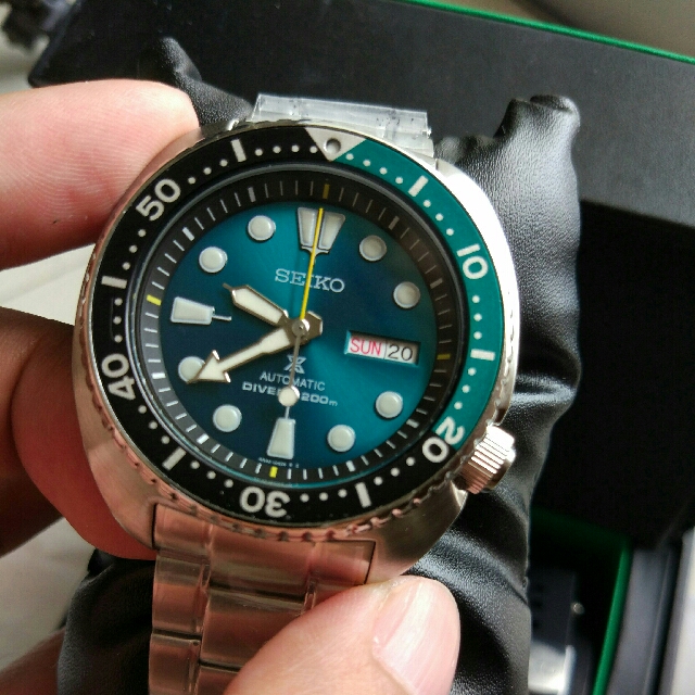 Seiko green turtle limited edition deals