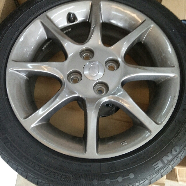 Saiz Tayar Kereta Alza