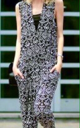 white vintage jumpsuit