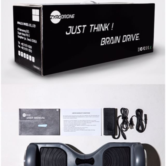 Zyrodrone Z1 Hoverboard PRICE REDUCED Sports Equipment PMDs E