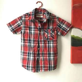 ZARA plated shirt for boys #rayaletgo