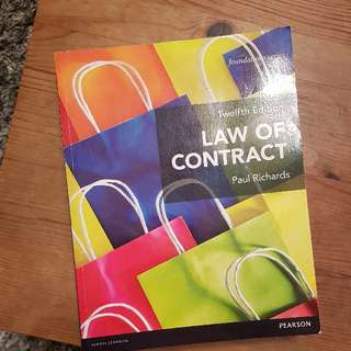 Twelth Edition : Law Of Contract (Pearson)