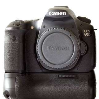 Canon 60d with battery Grip