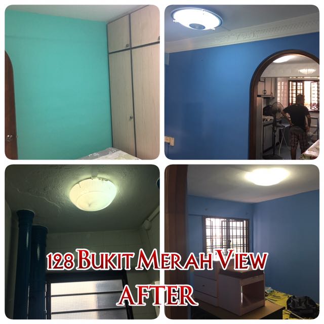 4 Room Hdb Painting Packages Include Paint Free Whole House
