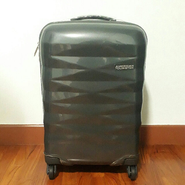 american tourister crystalite spinner