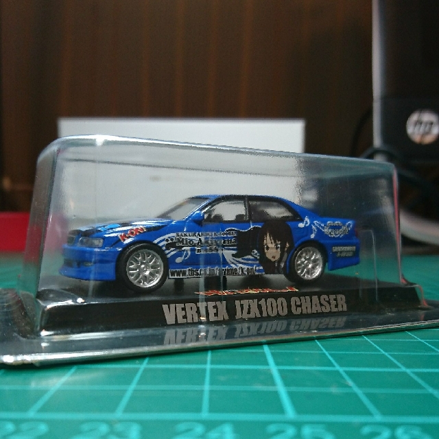 Aoshima Toyota Vertex JZX100 Chaser KON! race car, Hobbies & Toys