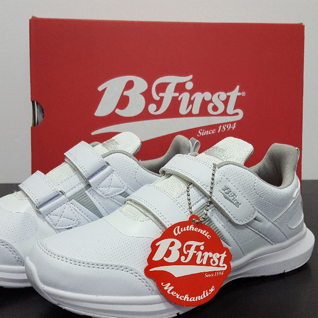 BFirst White School Shoes on Carousell
