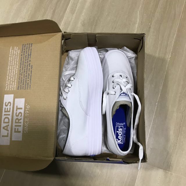 keds triple seasonal solids white