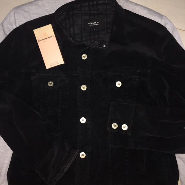 Burberry corduroy jacket sale